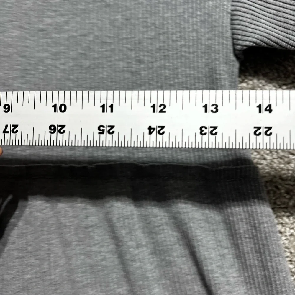 Old Navy Girls Grey Tiered Dress Size Small 6-7